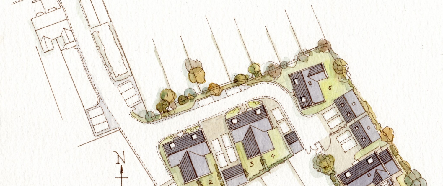 Kings Road Sherborne, Site Plan