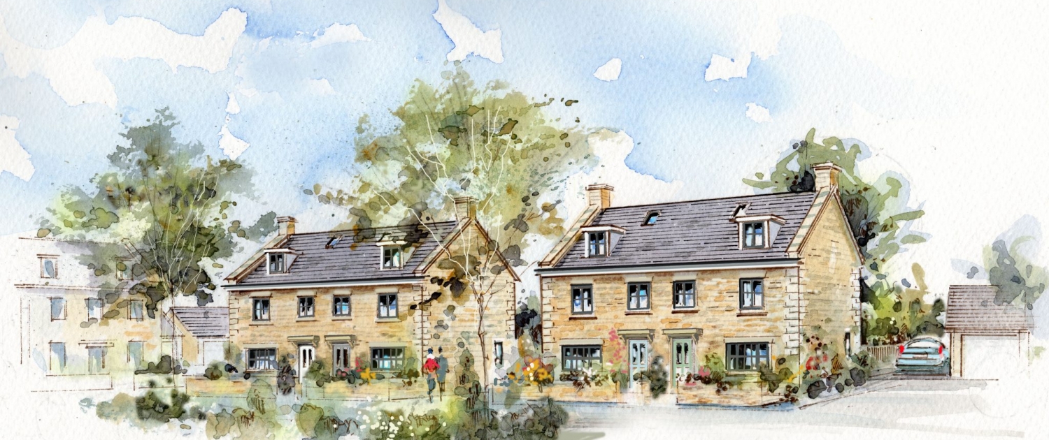 Kings Road Sherborne plots 1 - 4